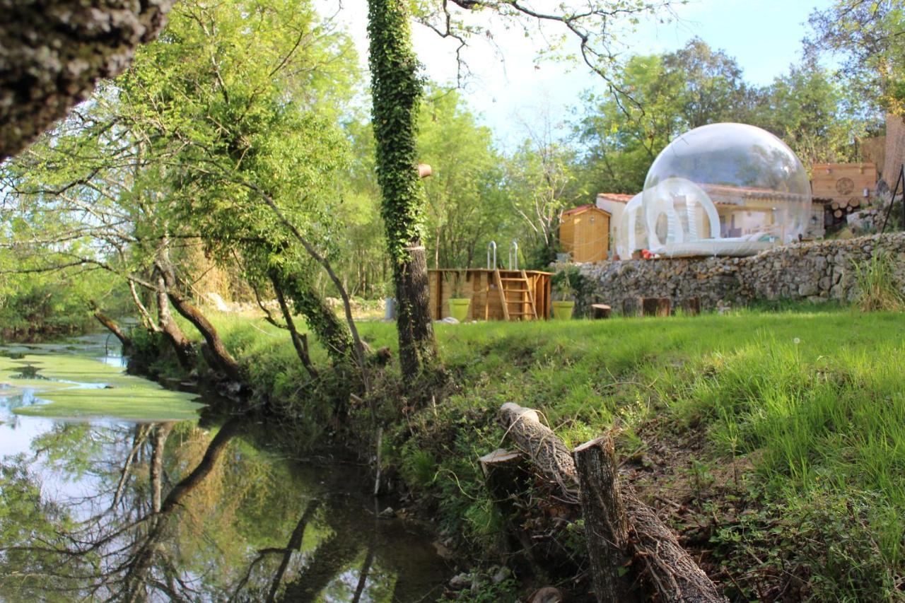 La Bulle Etoile Hotel Allegre Les Fumades Bagian luar foto